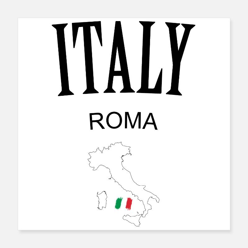 Roma Poster 40x40 cm