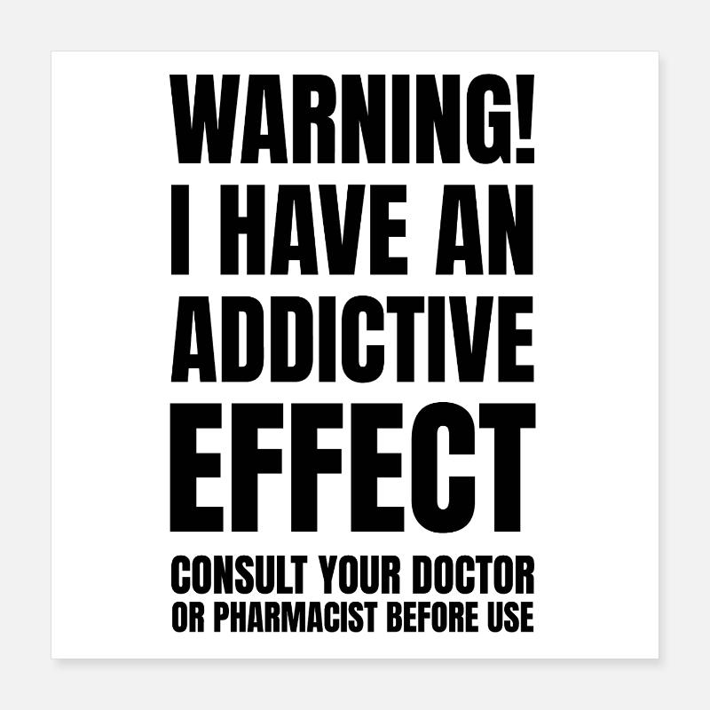 Funny quotes Poster 16" x 16" (40x40 cm)