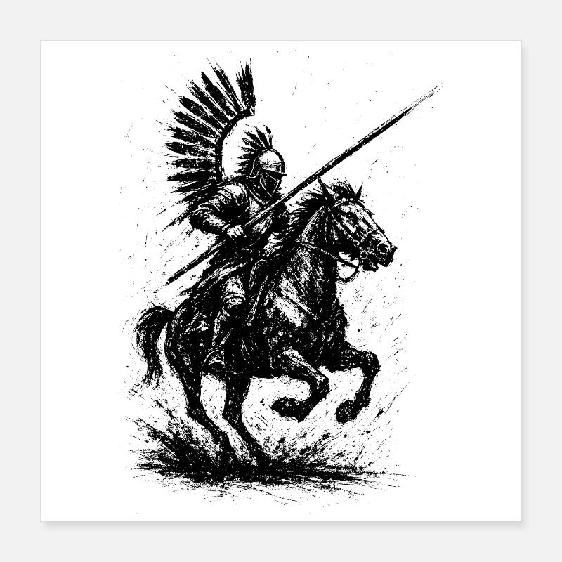 Hussars as Pride Poster 16" x 16" (40x40 cm)