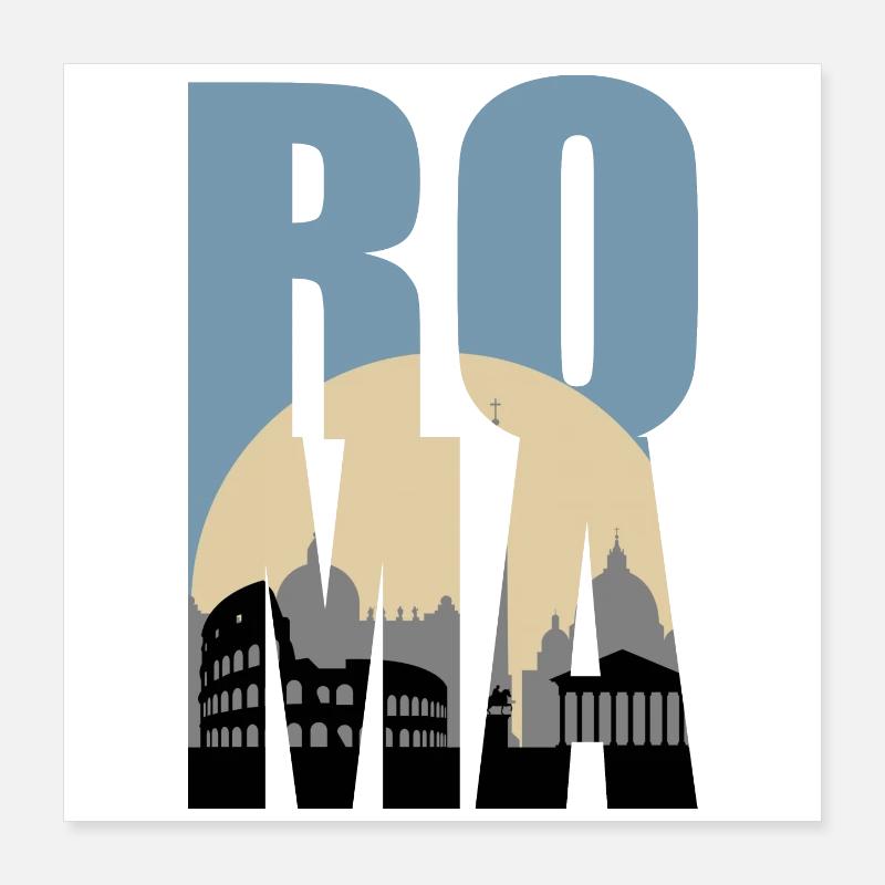 ROME Poster 16" x 16" (40x40 cm)