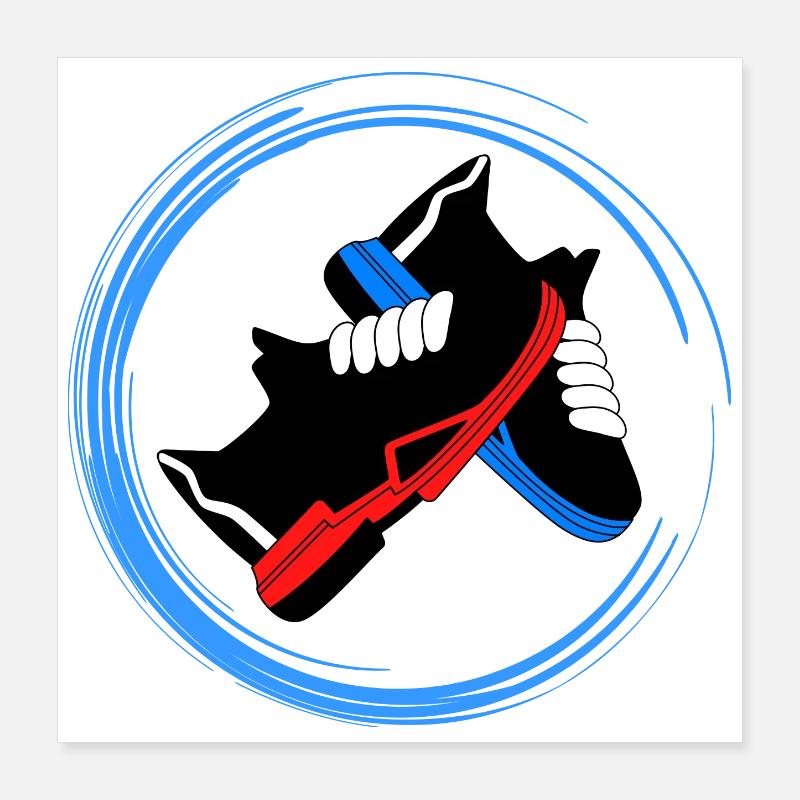 Chaussures Poster 40 x 40 cm