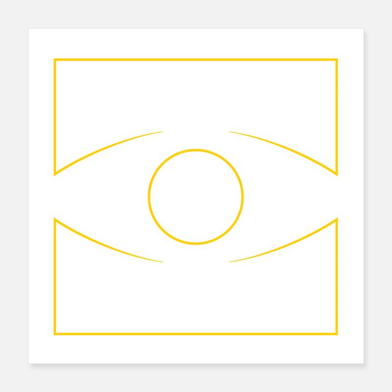 Maximale Coolness Retro Emoticon Design Poster 40x40 cm