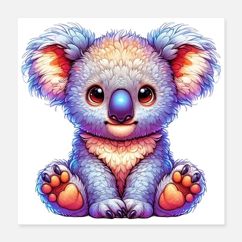 Koala Poster 40x40 cm