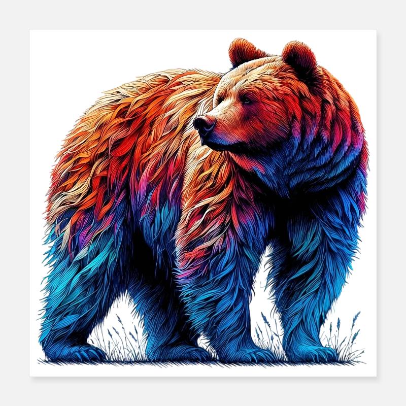 Ours Poster 40 x 40 cm