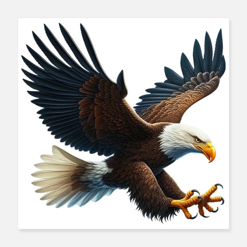 Aigle Poster 40 x 40 cm