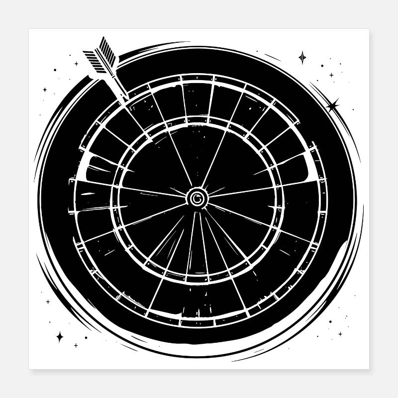 Dard Poster 40 x 40 cm