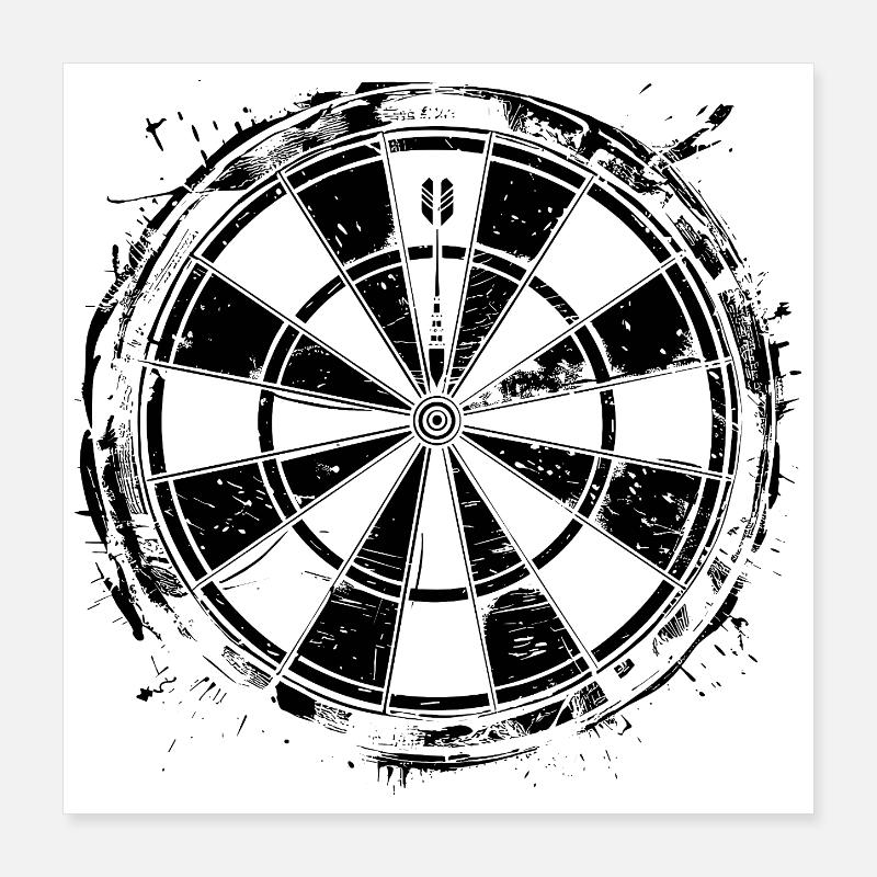 Cible Poster 40 x 40 cm