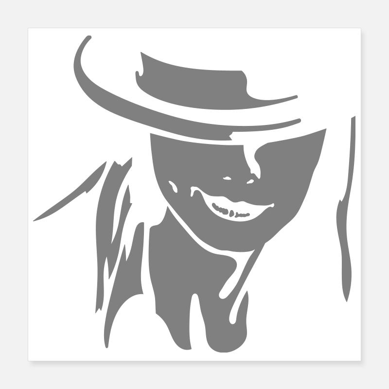 Model Poster 40x40 cm