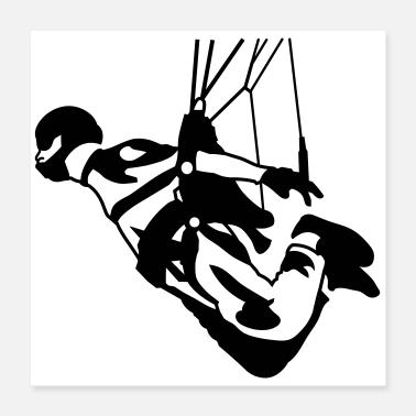 Picchiata Poster 40x40 cm