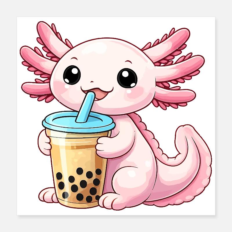 Charme Dragon Bubble Tea Poster 40 x 40 cm