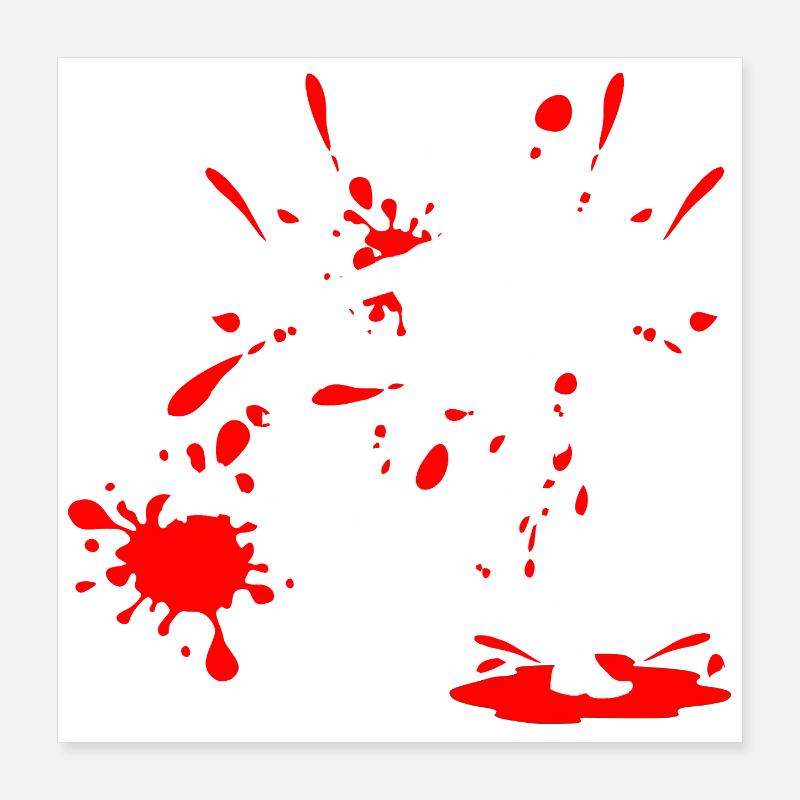Mud Run Woman – Custom Splash Runner Poster 40x40 cm