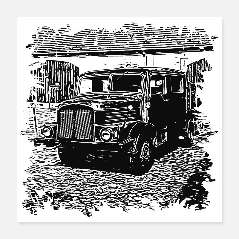 IFA S4000-1 - Poster 16" x 16" (40x40 cm) - white