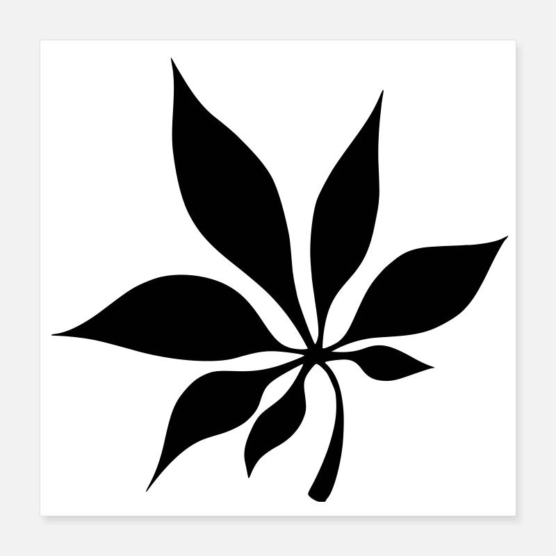 leaf Poster 16" x 16" (40x40 cm)