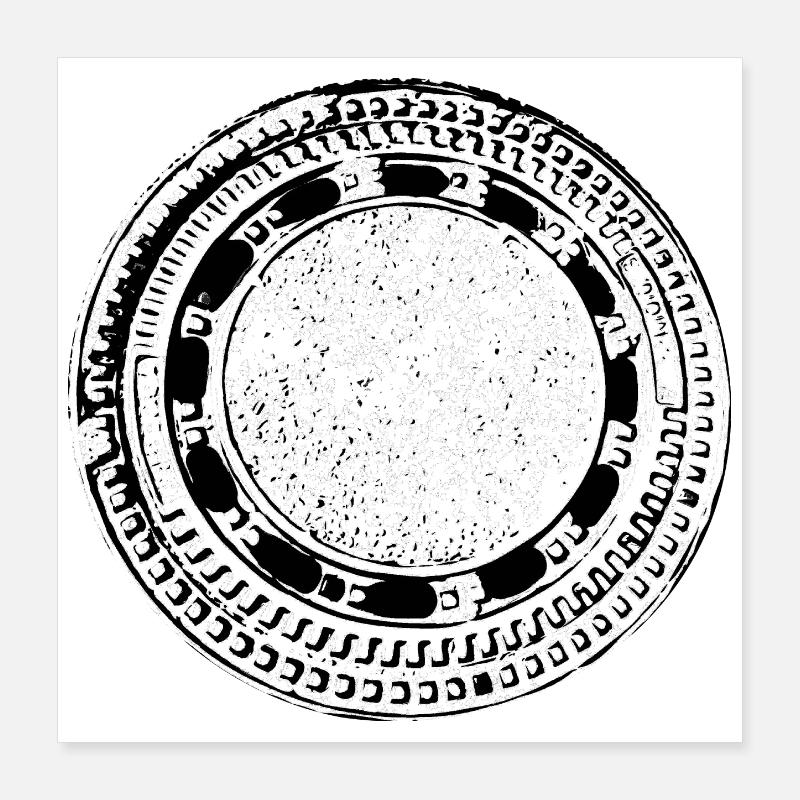 decoration Poster 16" x 16" (40x40 cm)