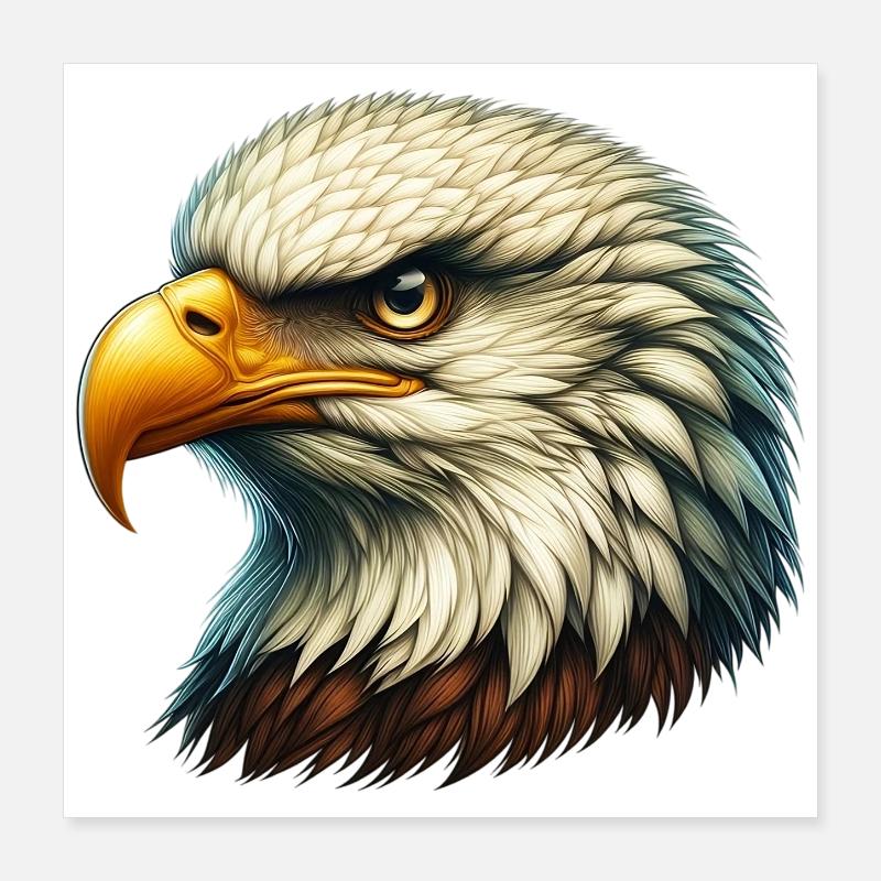 Aigle Poster 40 x 40 cm