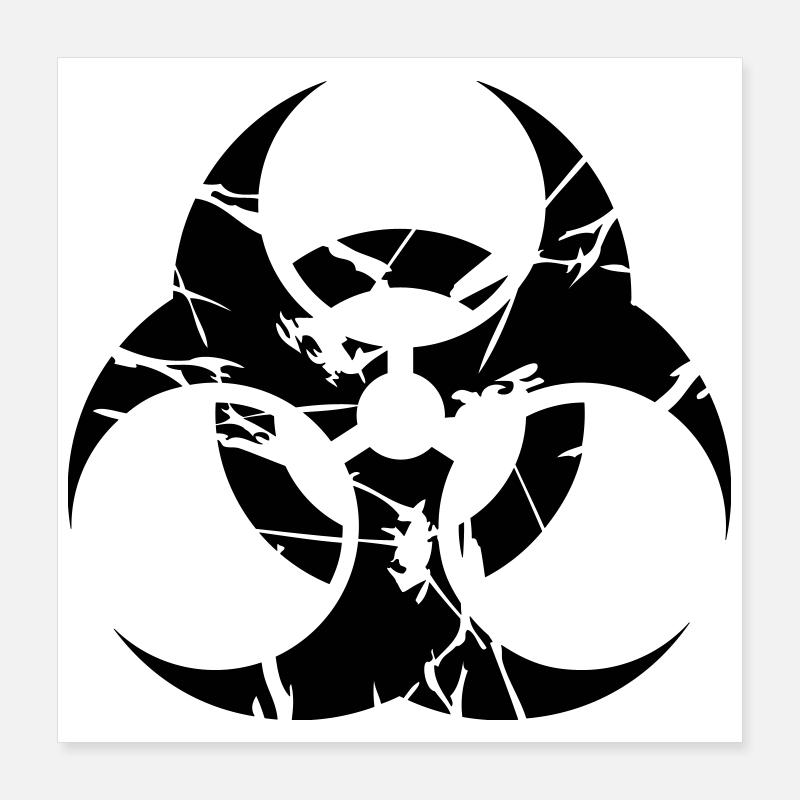 nuclear Poster 16" x 16" (40x40 cm)