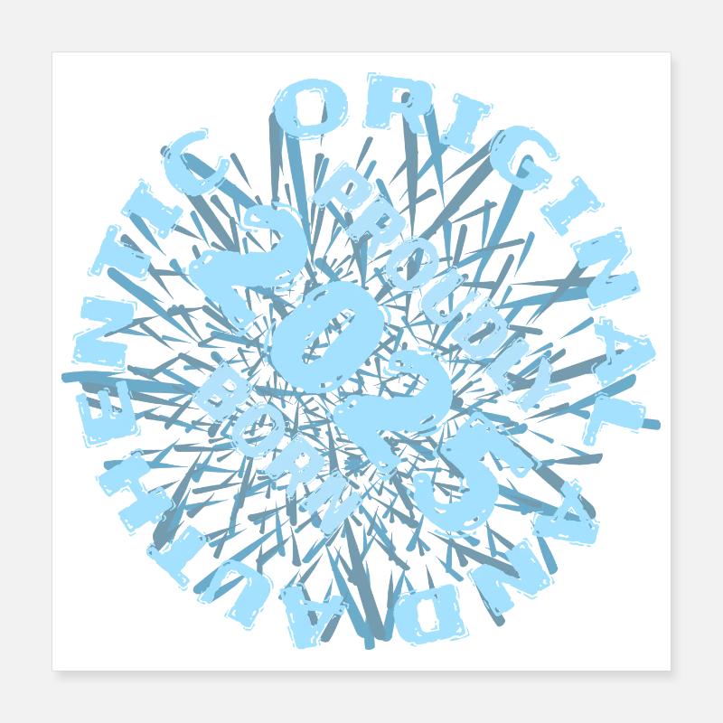 2025 Poster 40 x 40 cm