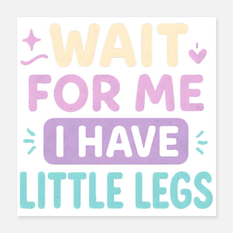 Idée de cadeau amusant pour un mème d’humour de proverbe mignon Poster 40 x 40 cm