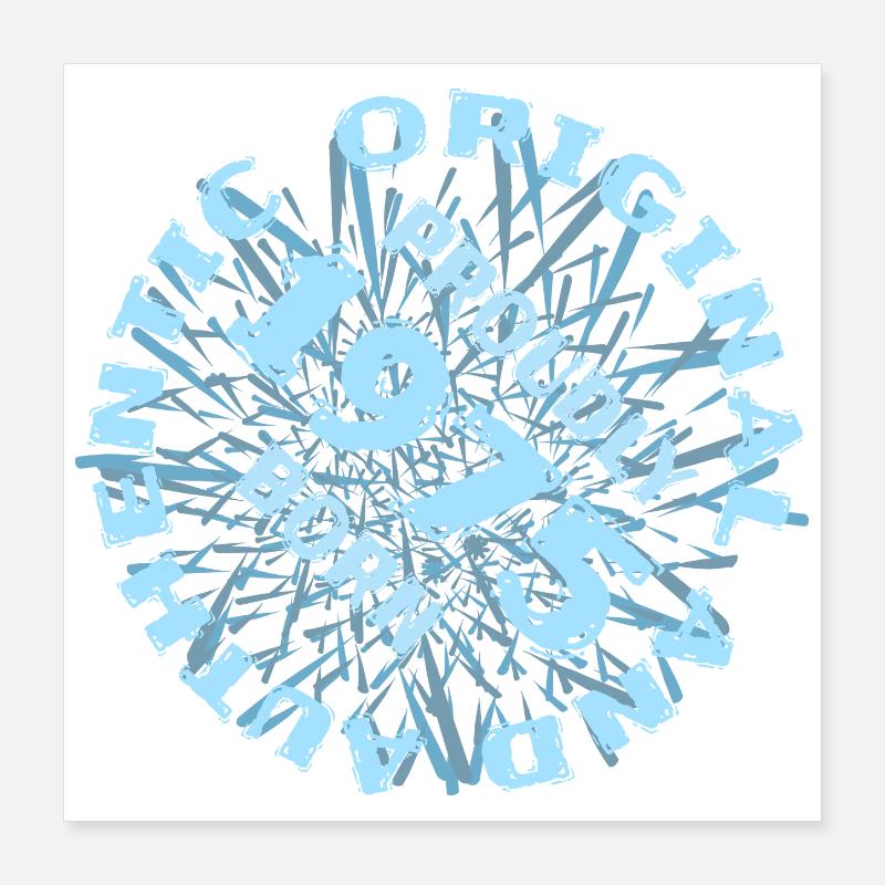 Pitch 1975 Poster 16" x 16" (40x40 cm)