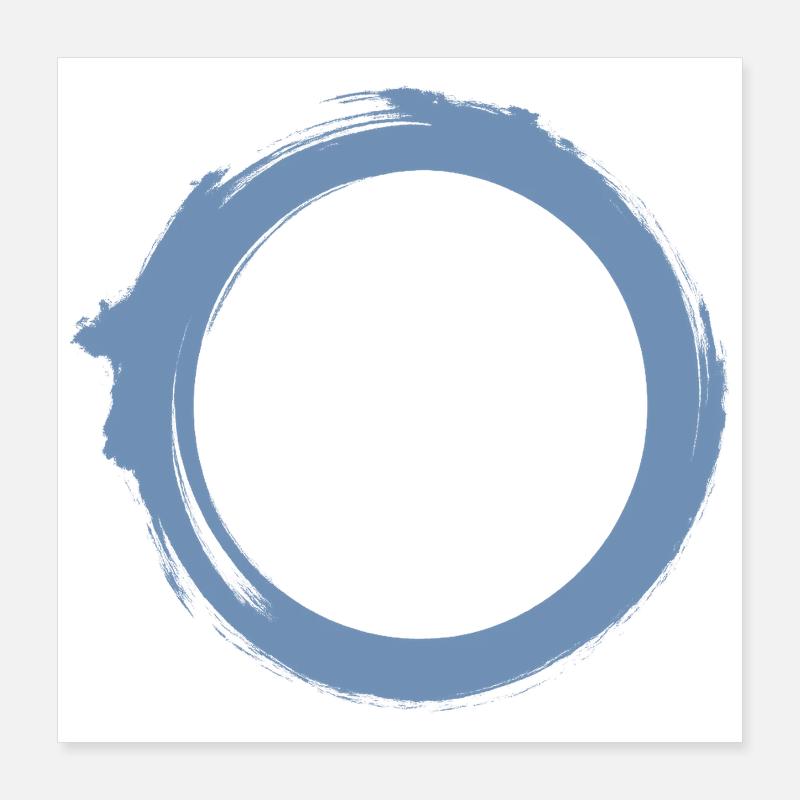 Black Hole Universe Silhouette Minimal Physics Poster 16" x 16" (40x40 cm)