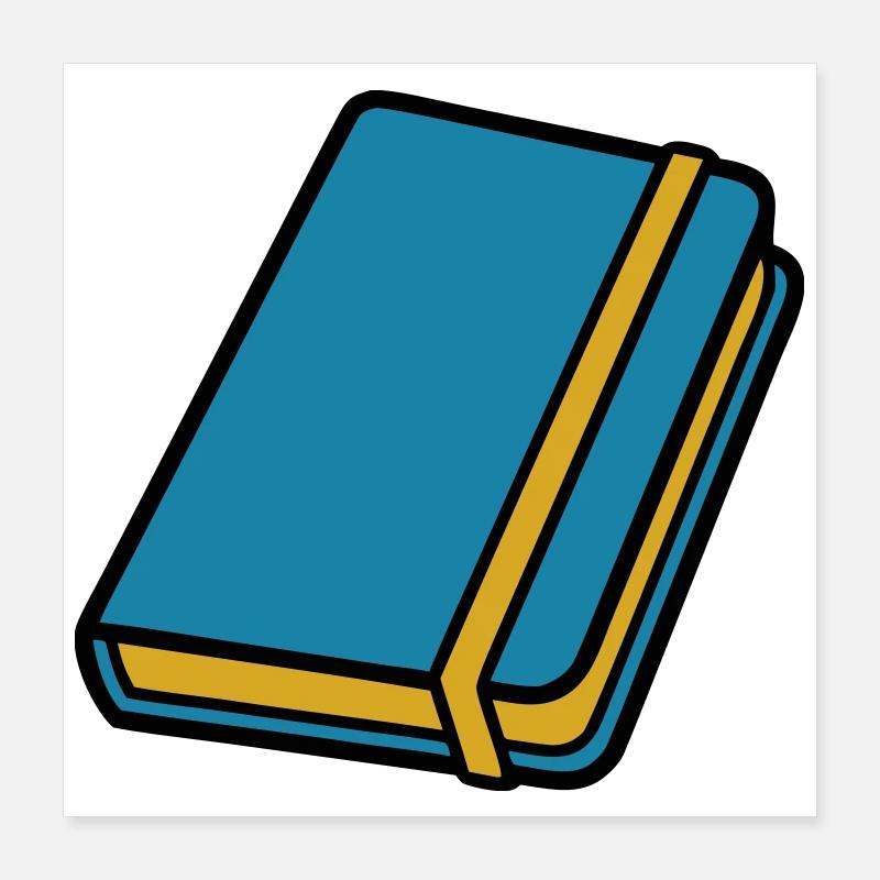 Classy Notebook Sketchbook Poster 16" x 16" (40x40 cm)