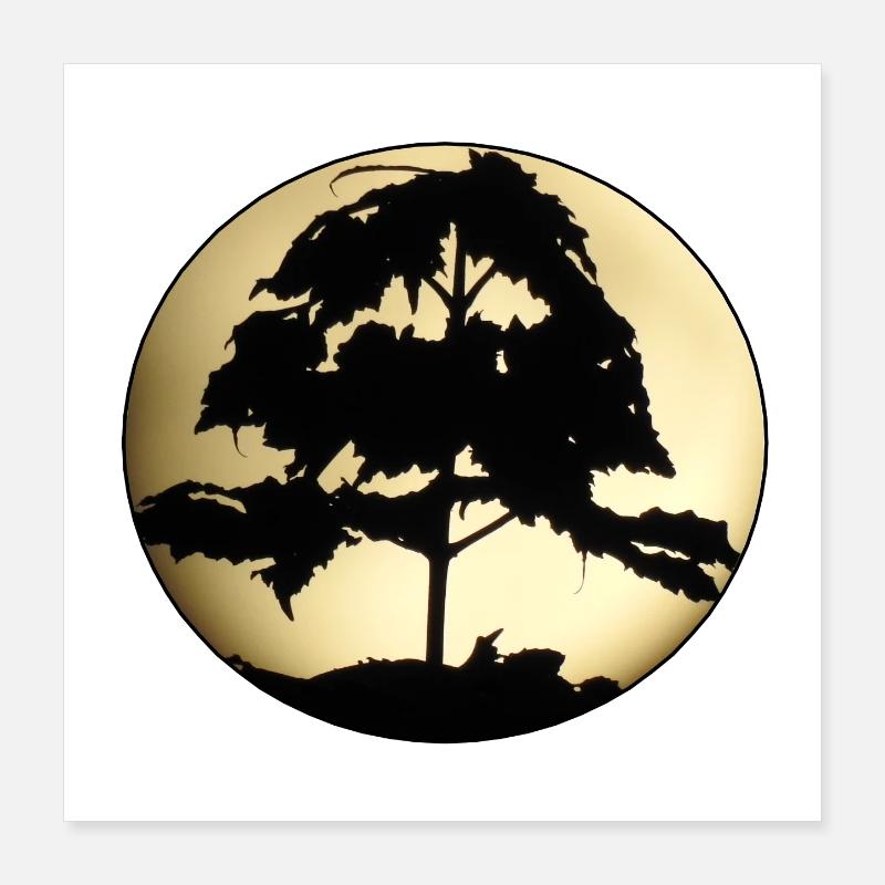 Tree of Light Poster 16" x 16" (40x40 cm)