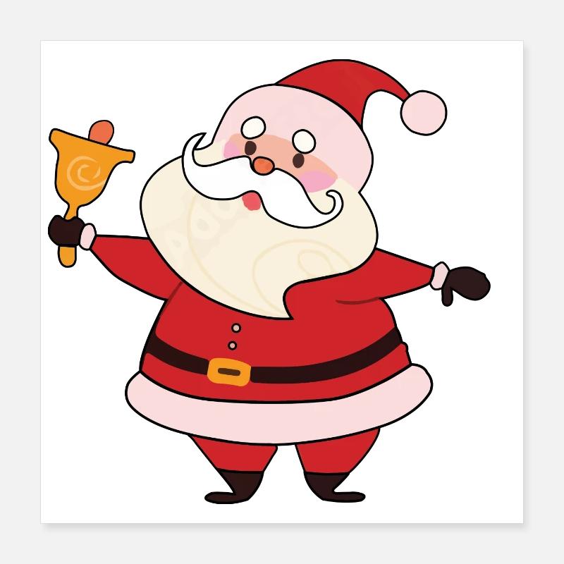 Santa Clause Poster 16" x 16" (40x40 cm)