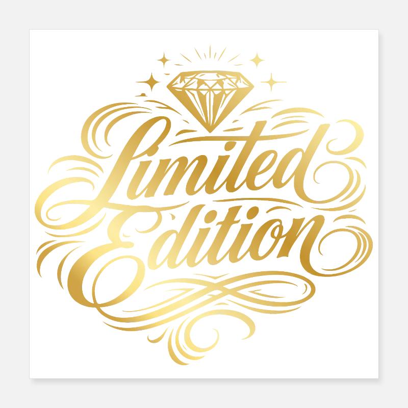 Édition limitée Diamond Poster 40 x 40 cm