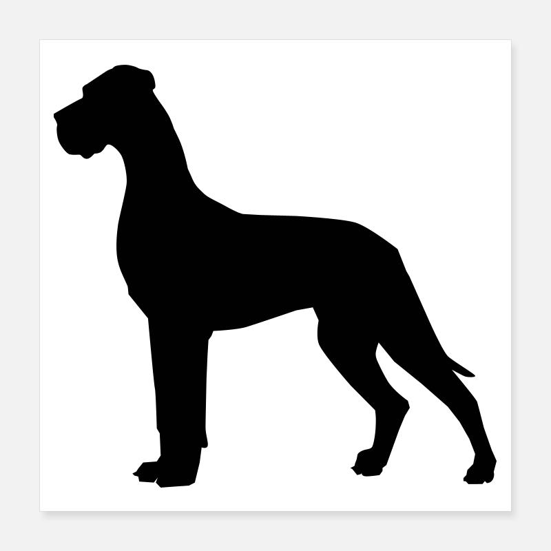 German Mastiff Poster 16" x 16" (40x40 cm)