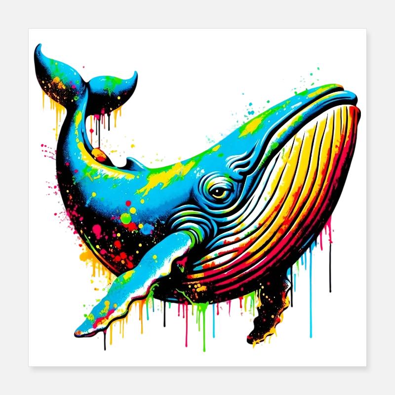 Wal Poster 40x40 cm
