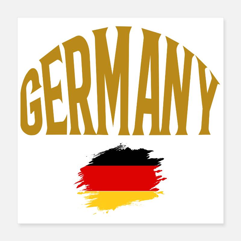 Germany Poster 16" x 16" (40x40 cm)