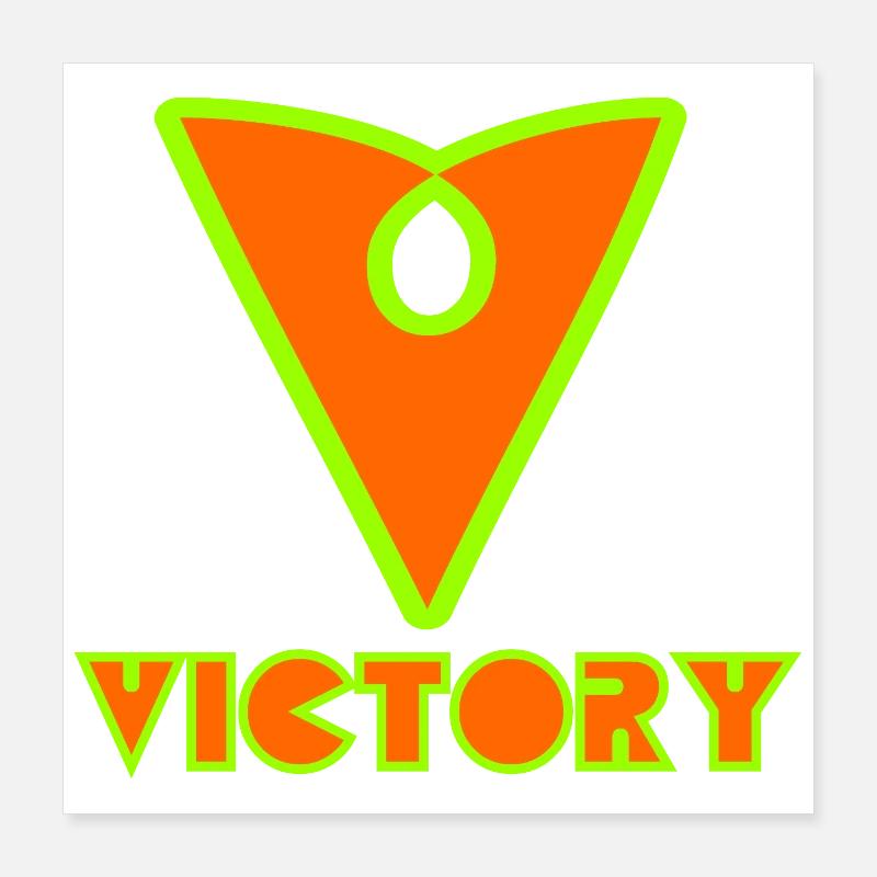 Victory Poster 40x40 cm