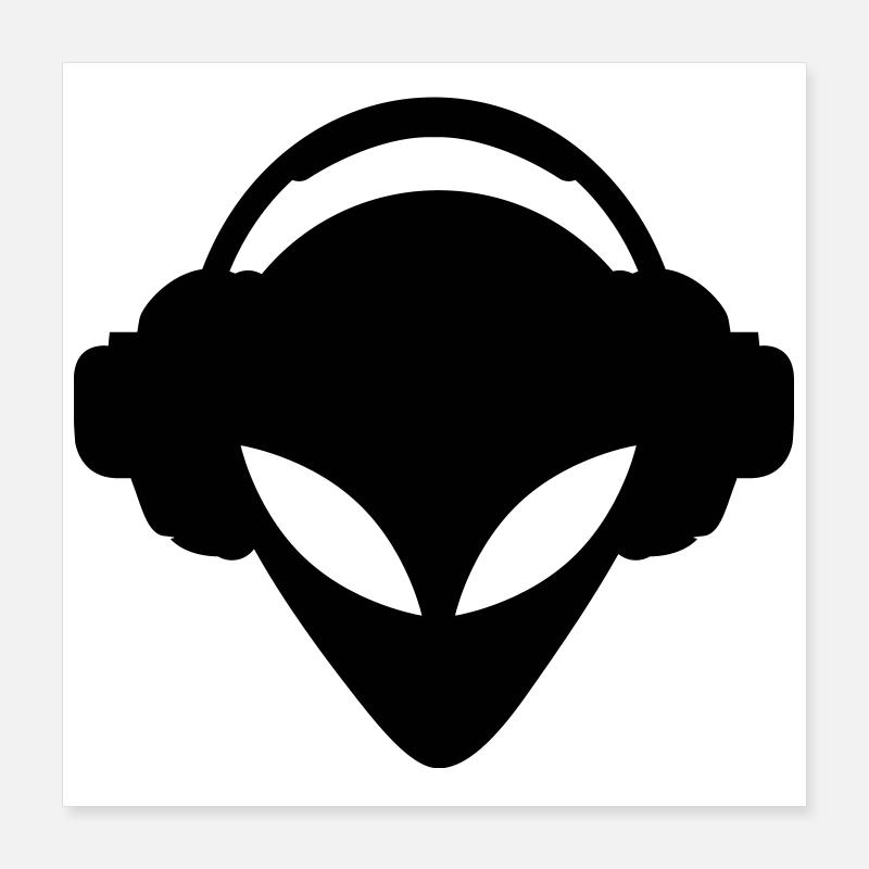 dj Poster 16" x 16" (40x40 cm)