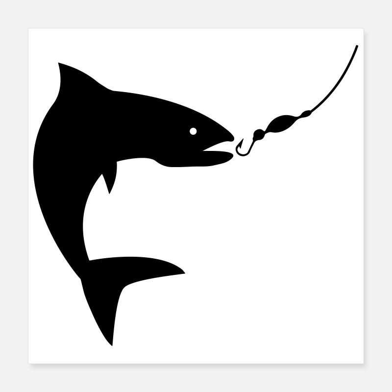 angling Poster 16" x 16" (40x40 cm)