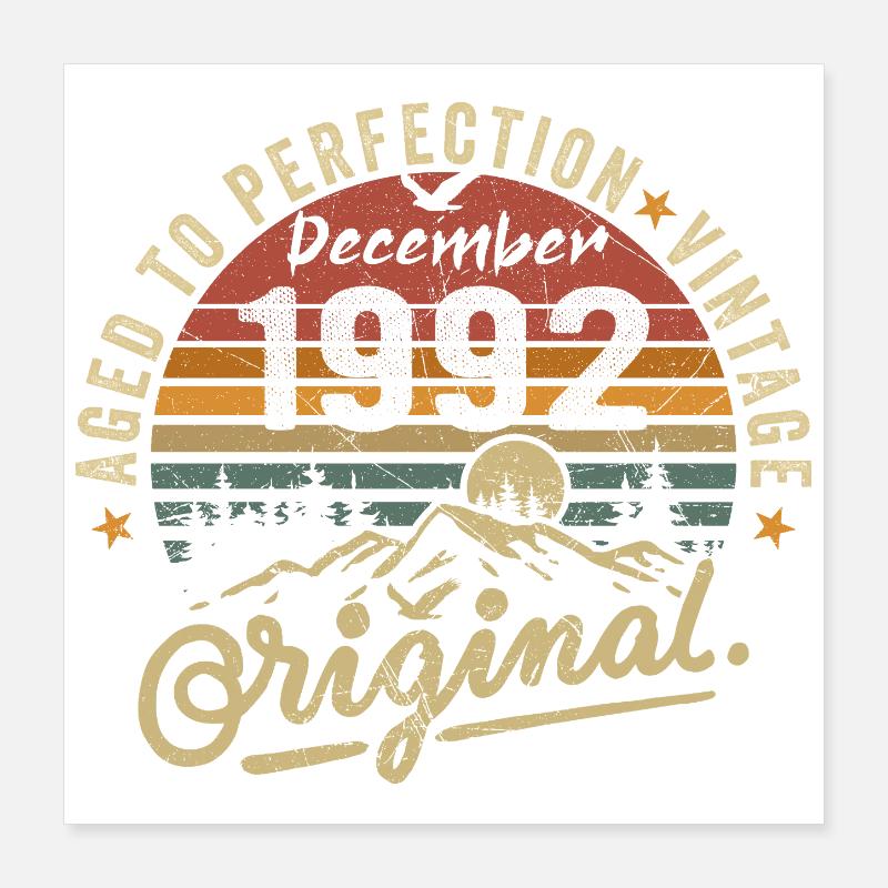 Legends a été dévoilé en décembre 1992 Poster 40 x 40 cm