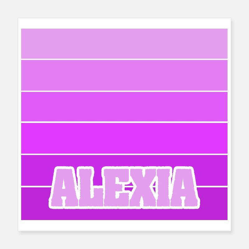 Gift for Alexia Poster 16" x 16" (40x40 cm)