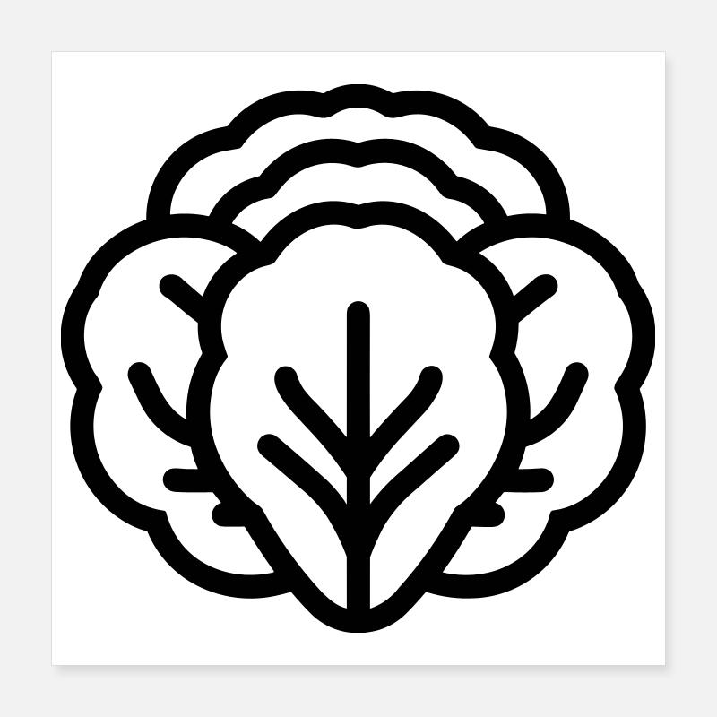 Kohl Poster 40x40 cm