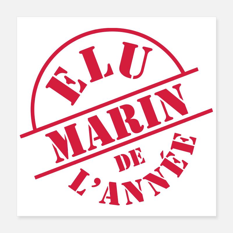 marin Poster 40 x 40 cm
