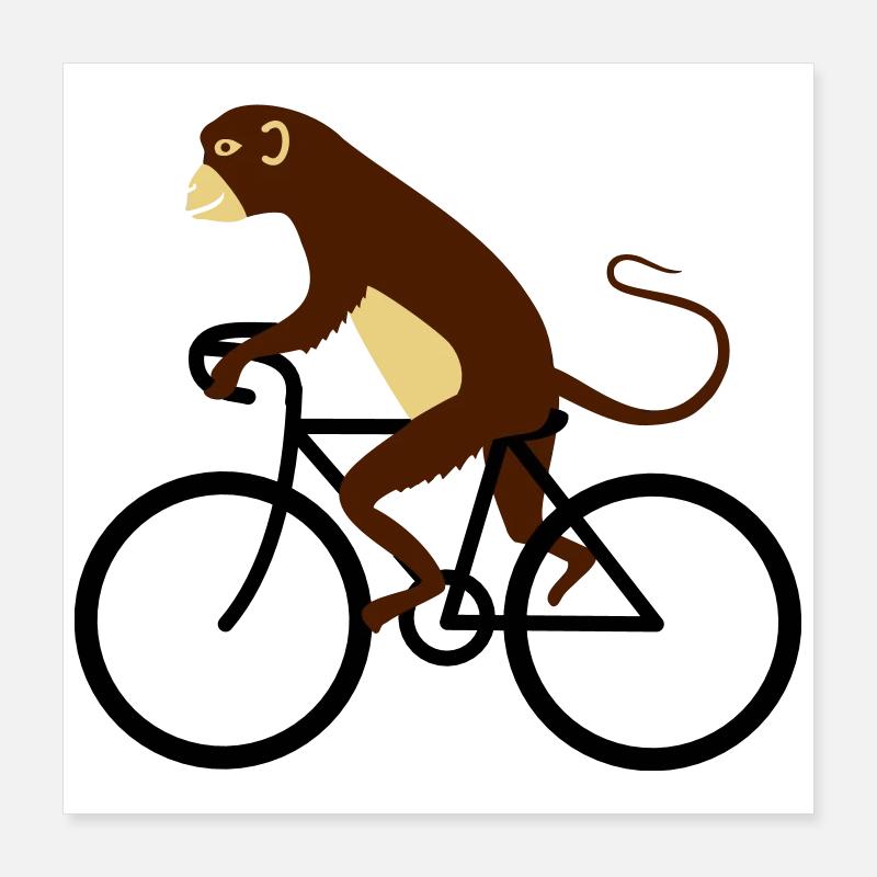 bike Poster 16" x 16" (40x40 cm)