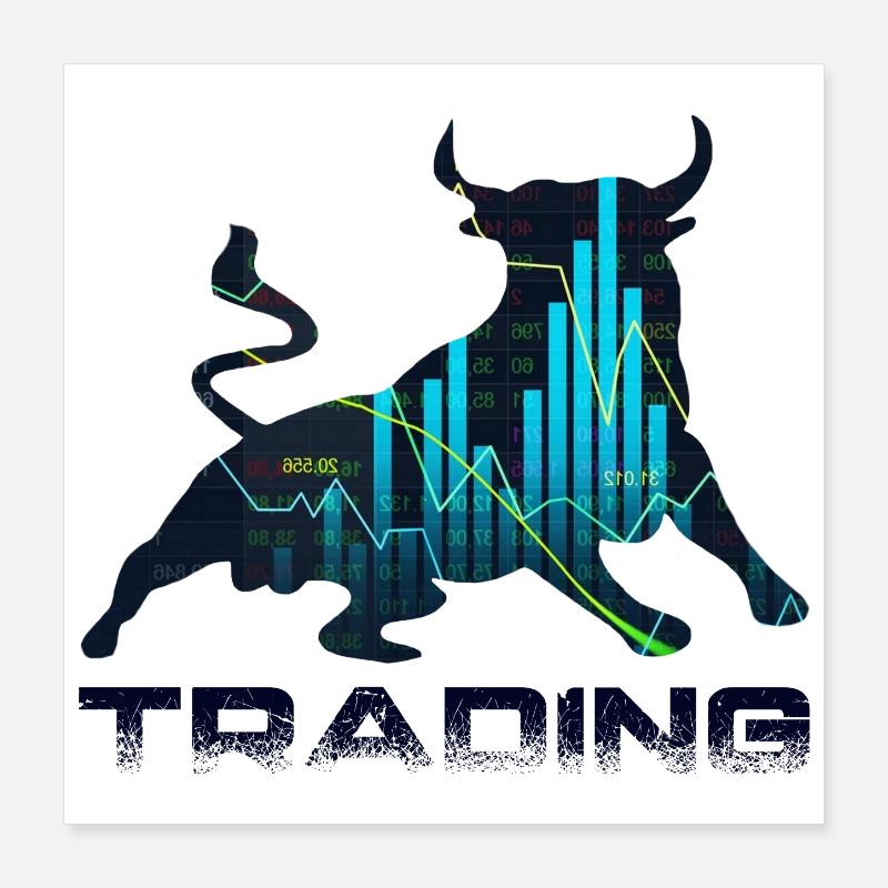 Trading Poster 16" x 16" (40x40 cm)