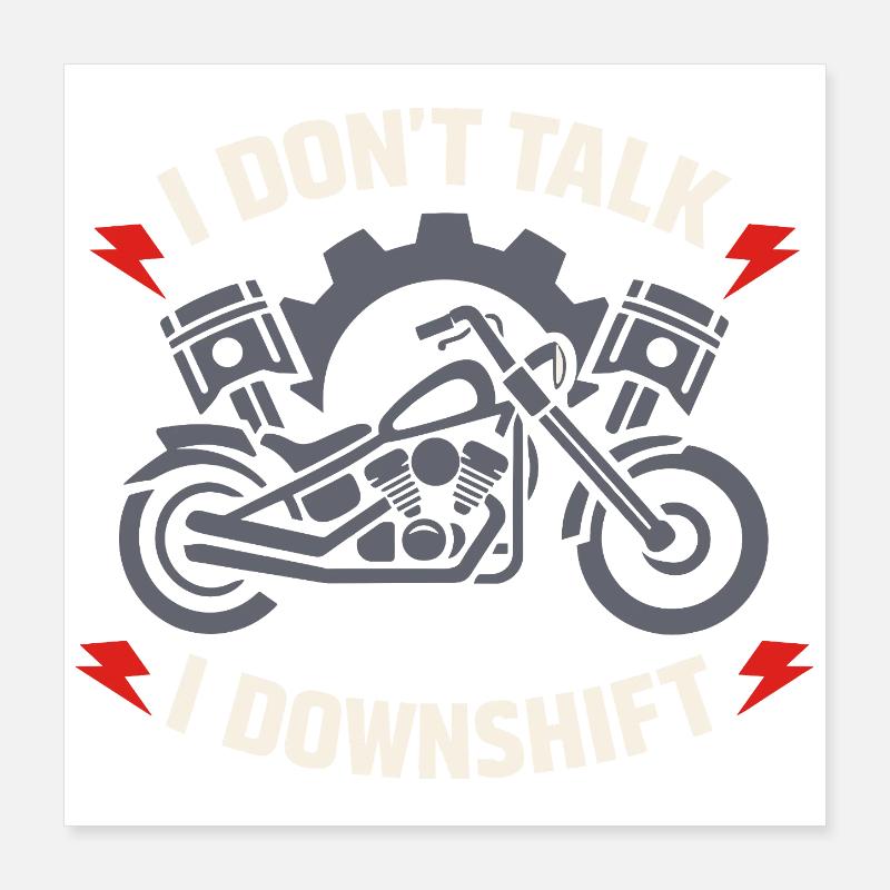 Why we ride motorcycles, Poster 16" x 16" (40x40 cm)