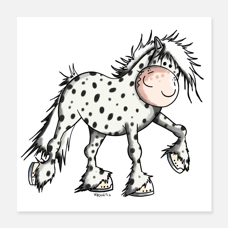 Mignon Knabstrup Poster 40 x 40 cm