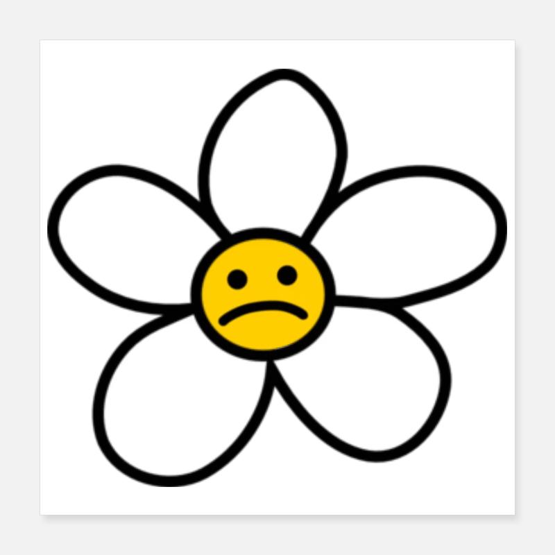 sourire plus Poster 40 x 40 cm