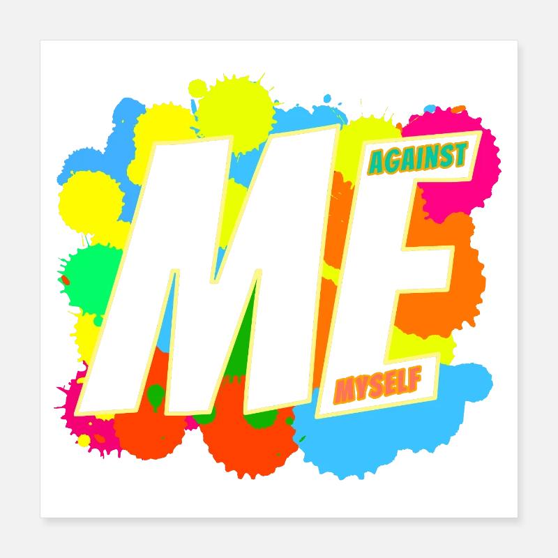 ICH & ICH Poster 40x40 cm