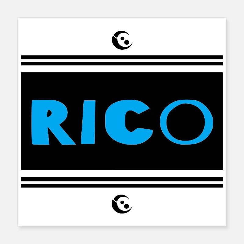 Rico Poster 40 x 40 cm
