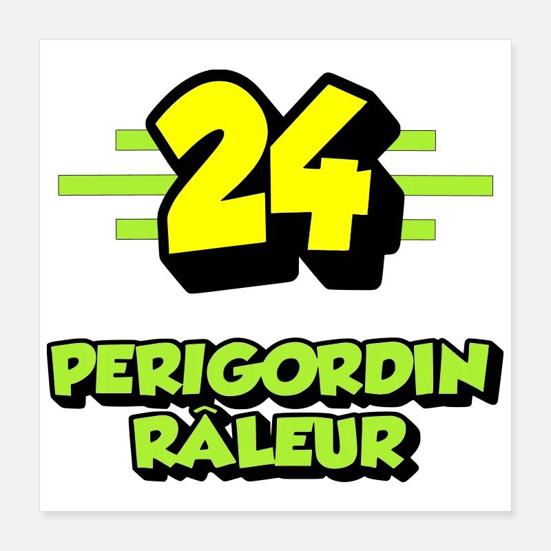 Complaining Périgordin Poster 16" x 16" (40x40 cm)