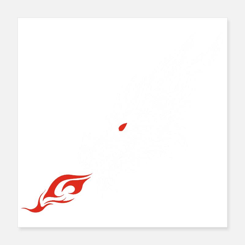 Dragon's Breath Poster 16" x 16" (40x40 cm)