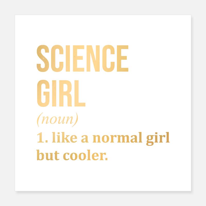 Science Poster 16" x 16" (40x40 cm)