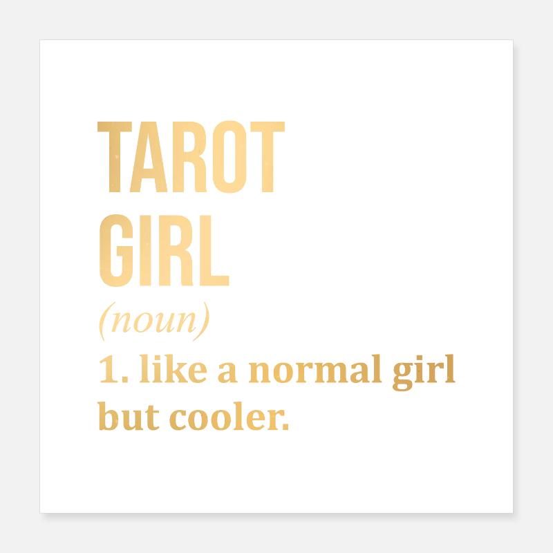 Tarot Poster 40 x 40 cm