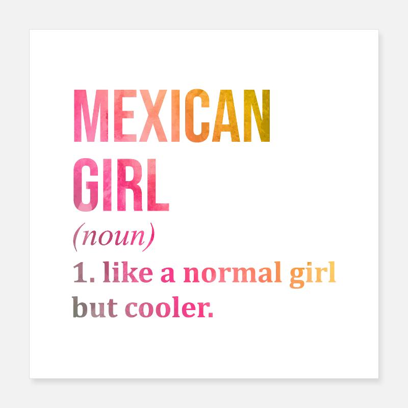 Mexico Poster 16" x 16" (40x40 cm)